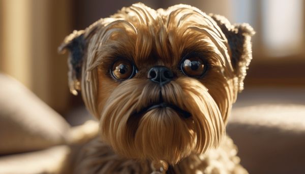 Animal de compagnie attachant et malicieux : le griffon bruxellois
